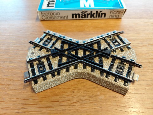Märklin kreuzung gleis ho - kreuzung, m-gleis,