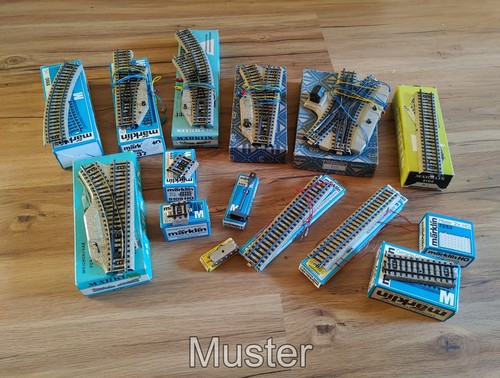 Märklin gleis konvolut mit - märklin,